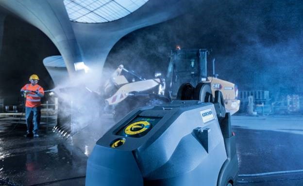 may phun rua ap luc cao nuoc nong karcher hds 12/18-4s hinh 0