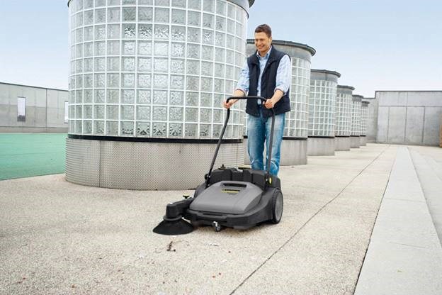 xe quet rac day tay karcher km 70/30 c bp pack hinh 0