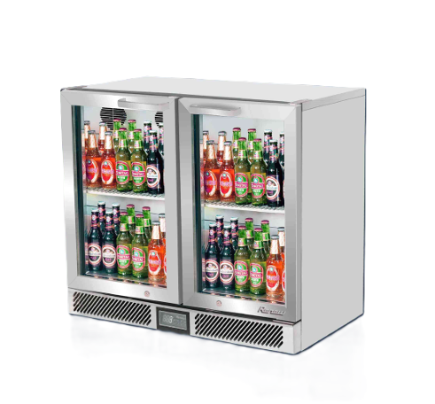 tu mat mini bar 2 canh renew rnb9-2g hinh 0