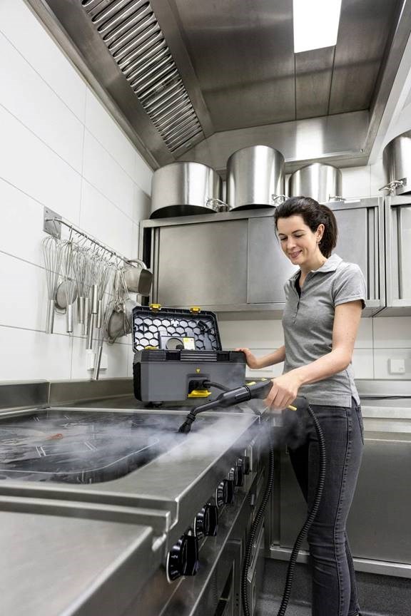 may lam sach bang hoi nuoc karcher sg 4/2 classic hinh 1