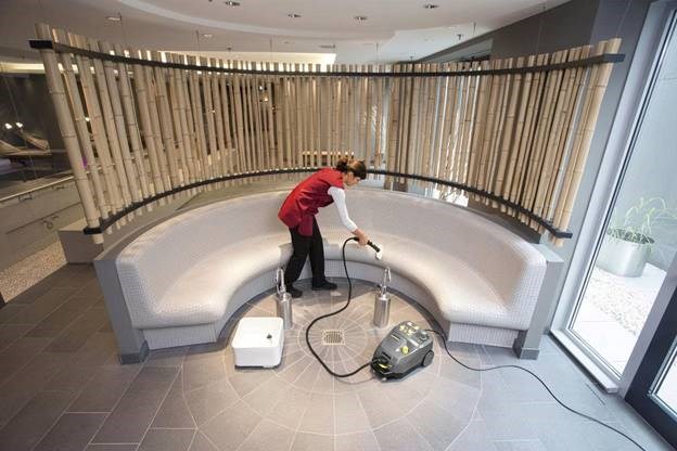 may lam sach bang hoi nuoc karcher sg 4/4 hinh 1