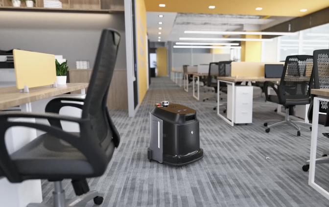 robot ve sinh da nang gausium phantas hinh 0