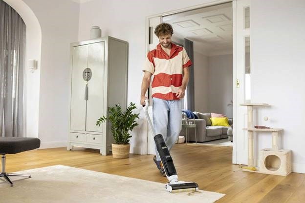 may hut bui va lau san karcher fcv 3 hinh 0