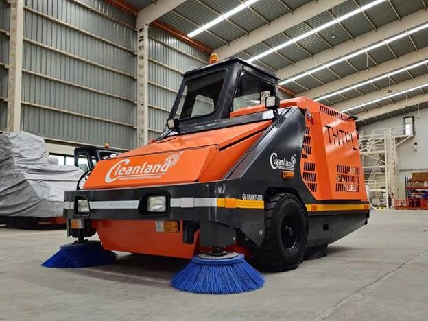 xe quet hut bui rac cleanland gl-shakti-009 premium hinh 0