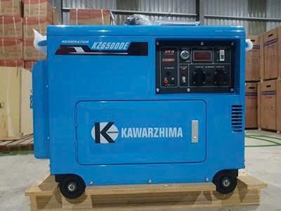 may phat dien chay dau 5kw kawarzhima kz6500de hinh 0