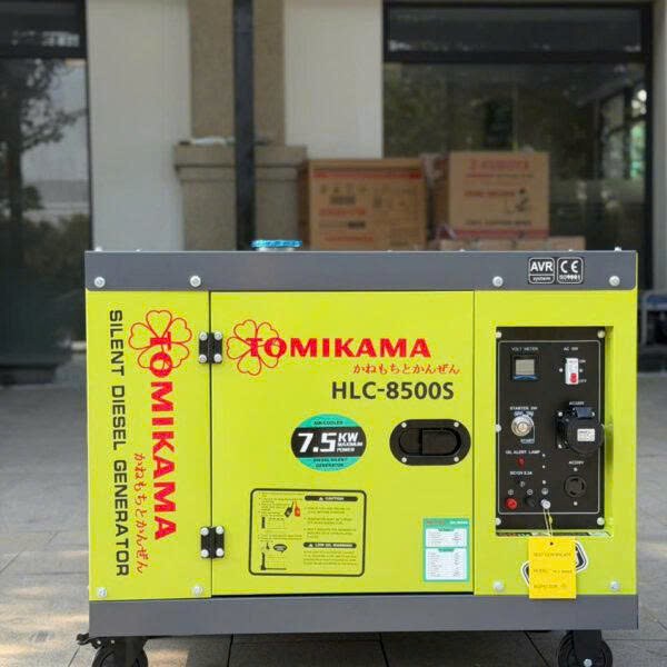 may phat dien chay dau 7,5kw tomikama 8500s hinh 0