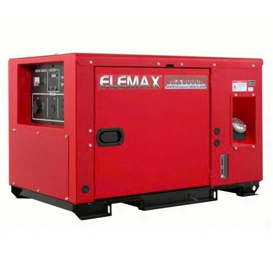 may phat dien chay dau 7kva elemax shx8000di hinh 0