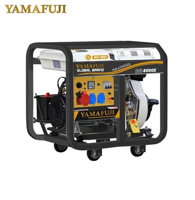 may phat dien diesel yamafuji dg-8000e (6.5kw) (1pha va 3 pha) hinh 0