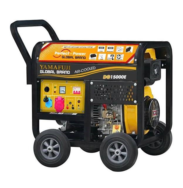 may phat dien diesel yamafuji dg-15000e (11kw) (1 pha va 3 pha) hinh 0