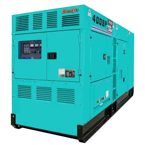 may phat dien denyo dca-400spk2 (dong co komatsu) hinh 0
