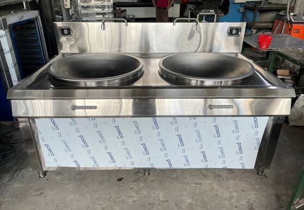 bep tu doi chao lom lien 10kw okasu oks-102ll  hinh 0