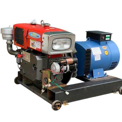 may phat dien dau no 15kw/220v dong phong d24 (gio den de) hinh 0
