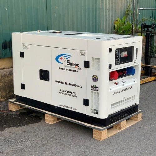 may phat dien chay dau 20kva shinko sk-20000ev-3 hinh 0