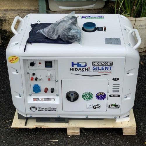 may phat dien 7.5kw hidachi hd8700et sieu cach am hinh 0