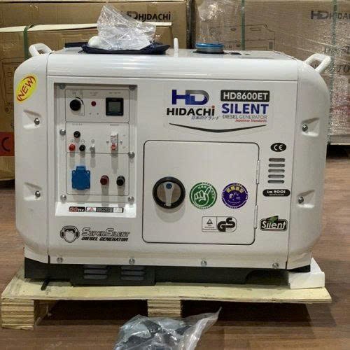 may phat dien 7kw hidachi hd8600et sieu cach am hinh 0