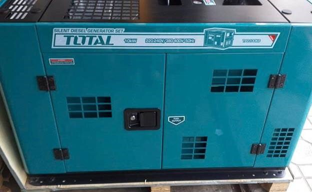 may phat dien 10kw chay dau total tp2100k6 hinh 0