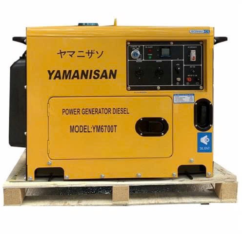 may phat dien chay dau 5kw yamanisan ym6700t hinh 0