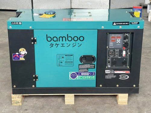 may phat dien chay dau 8kw bamboo 9800et hinh 0