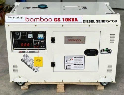 may phat dien chay dau 10kva bamboo gs (chong on) hinh 0