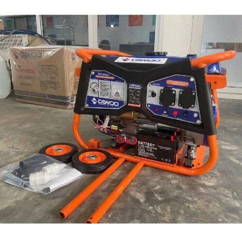may phat dien chay xang 3.5kw dewoo dw5500e hinh 1