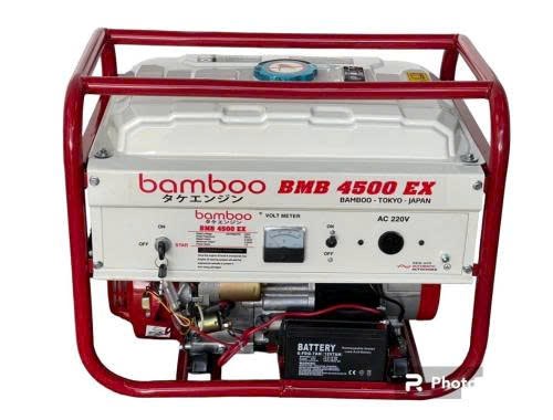 may phat dien chay xang 3.5kw bamboo bmb 4500ex (de) hinh 0