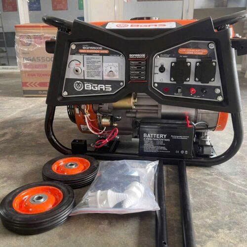 may phat dien chay xang 3.5kw bgas bga5500e hinh 1