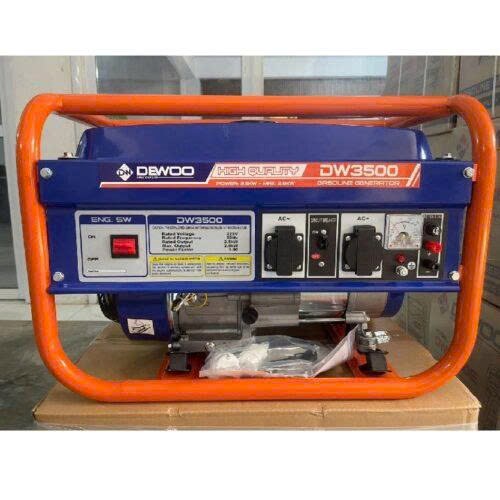may phat dien chay xang 2.2kw dewoo dw3500 hinh 0
