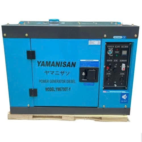 may phat dien chay dau 5kw yamanisan ym6700t/y hinh 0