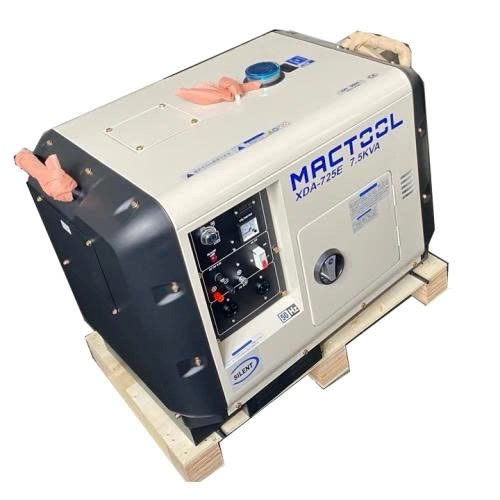 may phat dien 6kw mactool xda-725e (sieu cach am) hinh 0