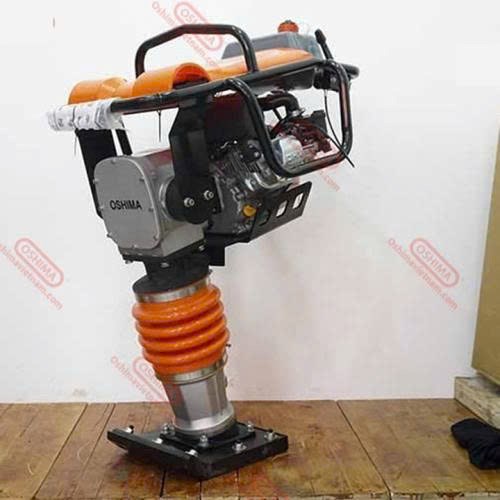 may dam coc chay xang oshima 6.5hp dcm-75 hinh 0