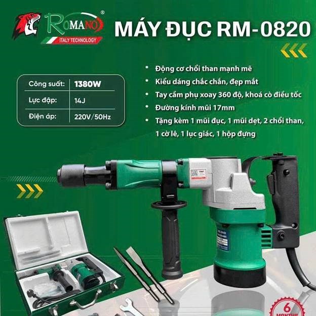 may duc be tong romano rm-0820 (1380w) hinh 0