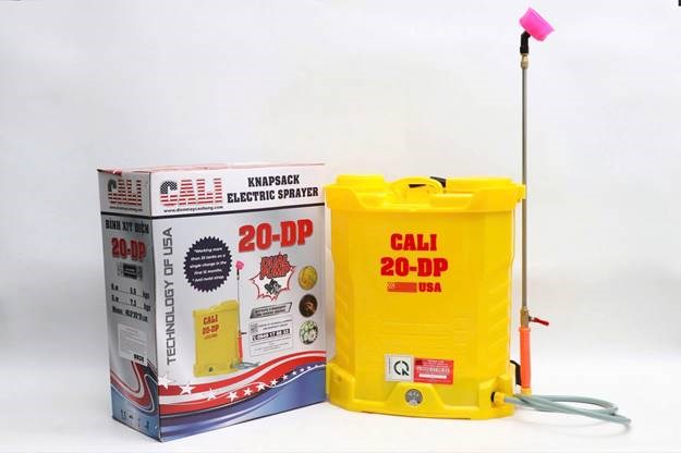 binh xit dien phun thuoc 20l cali 20dp (bom doi) hinh 0