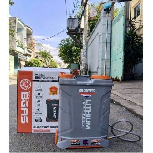 binh xit phun thuoc 20l bgas bga20a9li (pin lithium) hinh 0