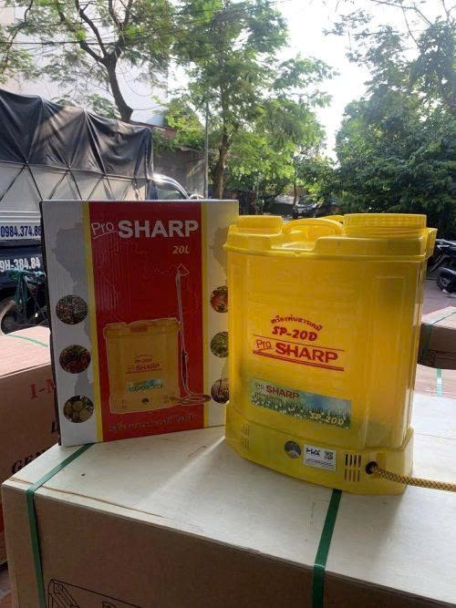 binh phun xit dien pro sharp 20l sp-20d hinh 0