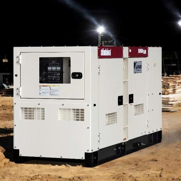 may phat dien shindaiwa nhat ban 80kva(60kw) dg100mi-400 hinh 0
