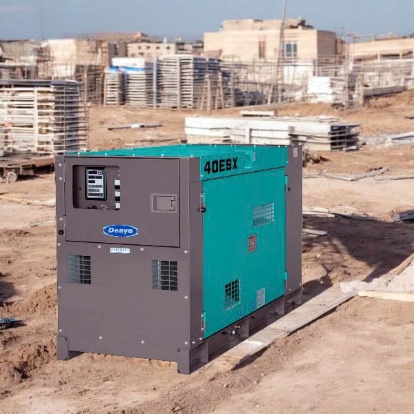 may phat dien denyo dca-40esx (40kva) dong co isuzu hinh 0