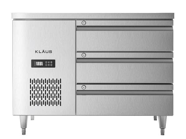 ban dong inox 3 ngan keo klaus kdf-2.1-1w hinh 0