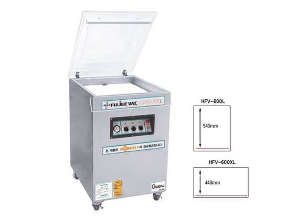 may dong goi hut chan khong fujee hfv-600l/ hfv-600xl hinh 0