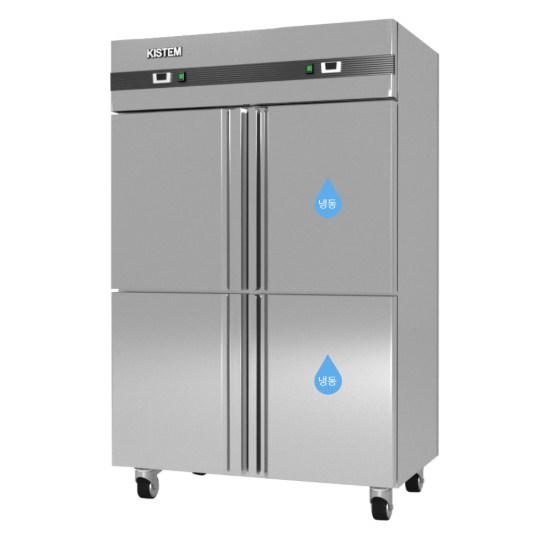 tu dong mat inox 4 canh kistem kis-xf45hrf (quat gio) hinh 0