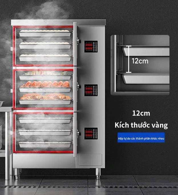 tủ hấp trưng bày thực phẩm 3 cửa chineng cn-8009-wa-3 hình 6 tu hap trung bay thuc pham 3 cua chineng cn-8009-wa-3 hinh 6