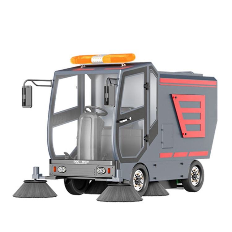 xe quet rac ngoi lai dqc - tech 18f hinh 0