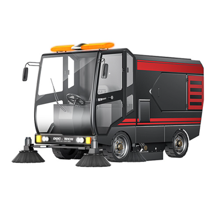 xe quet rac ngoi lai dqc - tech 14f hinh 0
