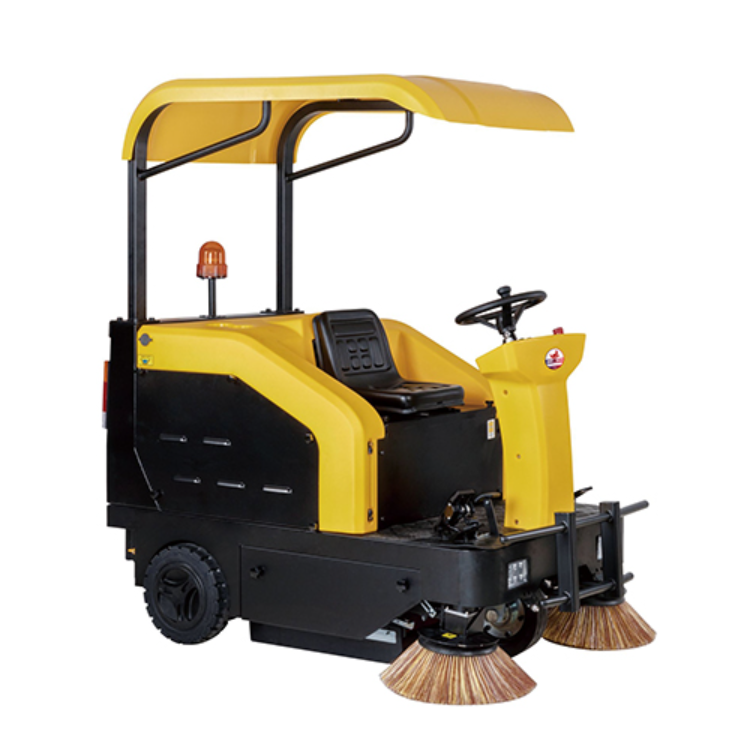 xe quet rac ngoi lai dqc - tech 120 hinh 0