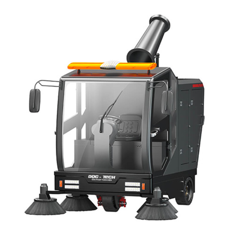 xe quet rac ngoi lai dqc - tech 15f hinh 0
