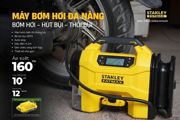 may bom hoi da nang dung pin kem tinh nang thoi va hut bui hieu stanley sxvi02001 hinh 2