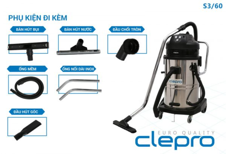 may hut bui kho va uot clepro s3/60 hinh 0
