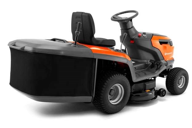may cat co nguoi lai husqvarna tc 114 (kem thung gom co) hinh 1