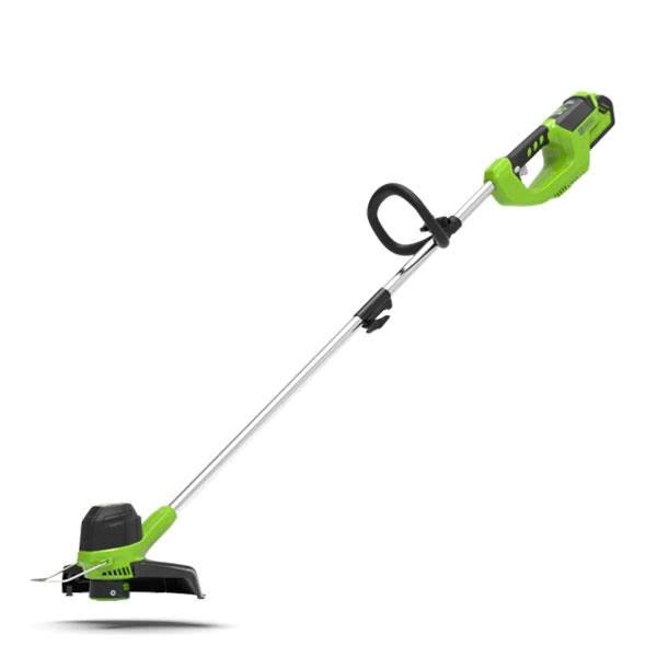 may cat co chay pin greenworks g40lt (40v) hinh 0