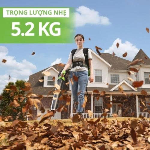 may thoi la deo lung dung pin greenworks blf451 (than may) hinh 3