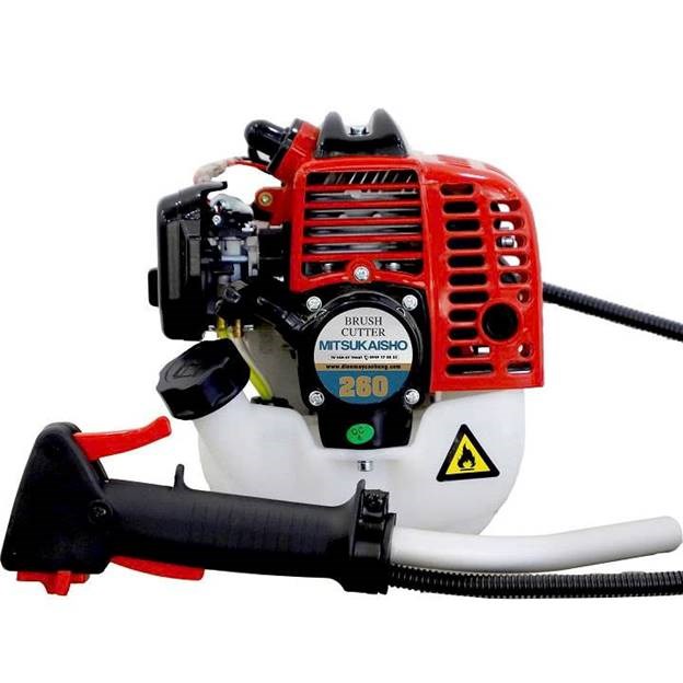 máy cắt cỏ 700w đỏ đen 2 thì mitsukaisho 260 hình 0 may cat co 700w do den 2 thi mitsukaisho 260 hinh 0